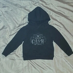 Johnny Cash hoodie size 12 months baby/toddler LOT A4